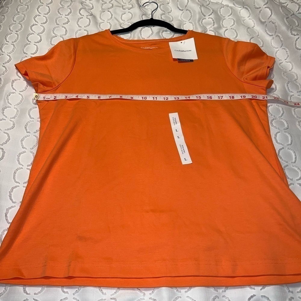 Women’s Croft & Barrow Tee NWT large - Picture 5 of 6